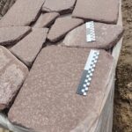 галтованный лемезит толстый для парковки 40-45 мм